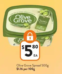 Foodworks Olive Grove Spread offer