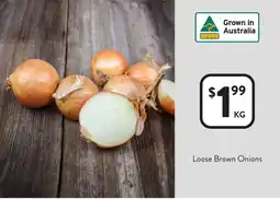 Foodworks Loose Brown Onions offer