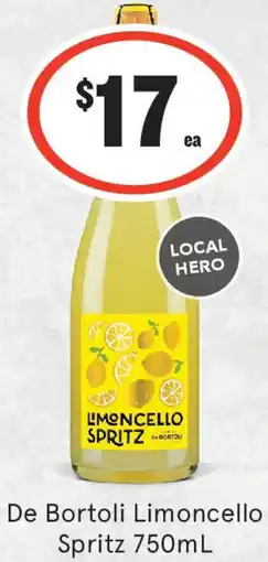 IGA Liquor De Bortoli Limoncello Spritz offer