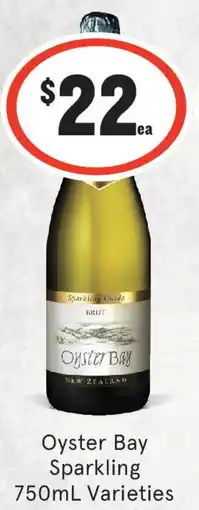 IGA Liquor Oyster Bay Sparkling Varieties offer
