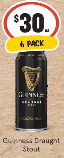 IGA Liquor Guinness Draught Stout offer