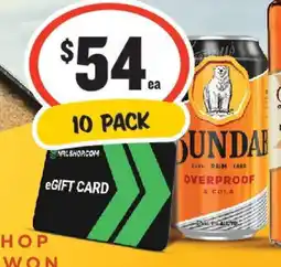 IGA Liquor Bundaberg Overproof offer