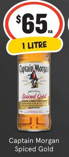 IGA Liquor Captain Morgan Spiced Gold offer