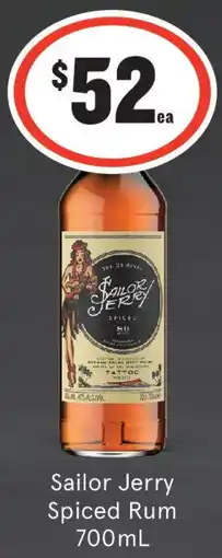 IGA Liquor Sailor Jerry Spiced Rum offer