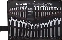 SuperCheap Auto ToolPRO 38 Pce Spanner Set offer