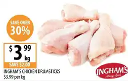 Supabarn Ingham's chicken drumsticks offer