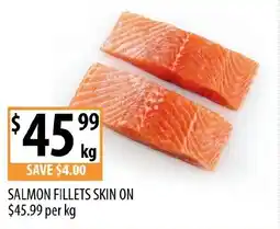 Supabarn Salmon fillets skin on offer