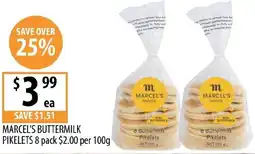 Supabarn Marcel's buttermilk pikelets offer