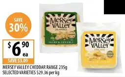 Supabarn Mersey valley cheddar range offer