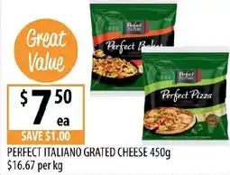 Supabarn Perfect italiano grated cheese offer