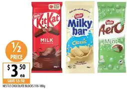 Supabarn Nestle chocolate blocks offer
