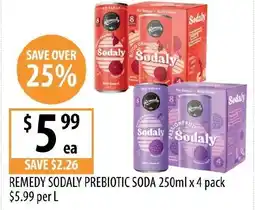 Supabarn Remedy sodaly prebiotic soda offer