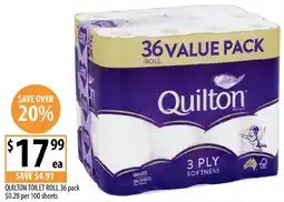 Supabarn Quilton toilet roll offer