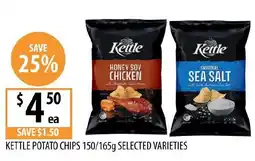 Supabarn Kettle potato chips offer