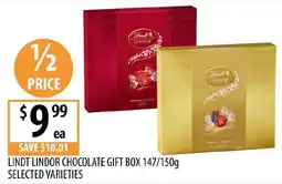 Supabarn Lindt lindor chocolate gift box offer