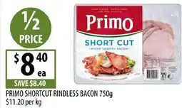 Supabarn Primo shortcut rindless bacon offer