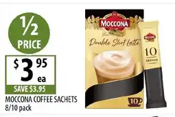 Supabarn MOCCONA COFFEE SACHETS offer