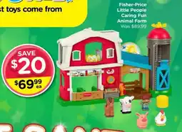 Toyworld Fisher-Price Little People Caring Fun Animal Farm offer