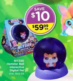 Toyworld BITZEE Hamster Ball Interactive Digital Pet offer