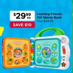 Toyworld Learning Friends 100 Words Book offer