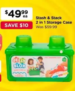 Toyworld Stash & Stack 2 in 1 Storage Case offer