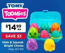 Toyworld Hide & Squeak Bright Chicks offer
