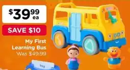 Toyworld My First Learning Bus offer