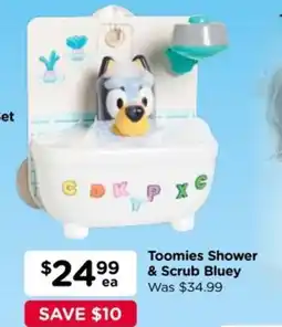 Toyworld Toomies Bluey's Waterslide& Scrub Bluey offer