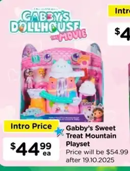 Toyworld Gabby's Sweet Treat Mountain Playset offer