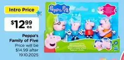 Toyworld Peppa's Family of Five offer