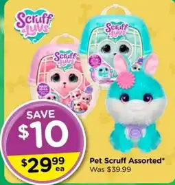 Toyworld Pet Scruff Assorted offer