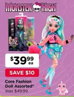 Toyworld Core Fashion Doll Assorted offer