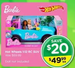 Toyworld Hot Wheels 1:12 RC SUV offer
