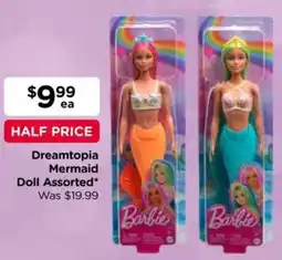 Toyworld Dreamtopia Mermaid Doll Assorted offer
