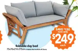 Cheap as Chips foldable day bed offer
