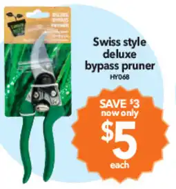 Cheap as Chips Swiss style deluxe bypass pruner offer