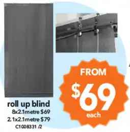 Cheap as Chips roll up blind offer
