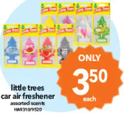Cheap as Chips little trees car air freshener offer