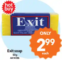 Cheap as Chips Exit soap offer
