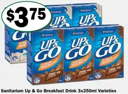 Friendly Grocer Sanitarium Up & Go Breakfast Drink Varieties offer