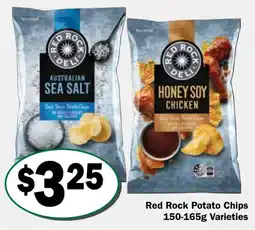 Friendly Grocer Red Rock Potato Chips offer