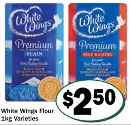 Friendly Grocer White Wings Flour Varieties offer
