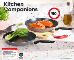 Coles Tefal Frypans Twin Pack offer