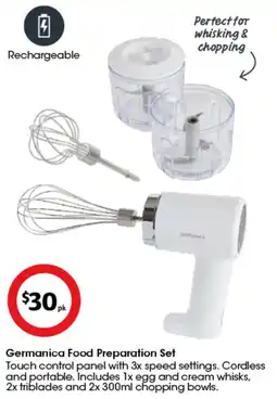 Coles Germanica Food Preparation Set offer