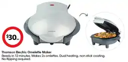 Coles Thomson Electric Omelette Maker offer