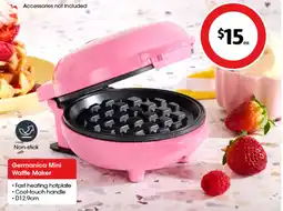 Coles Germanica Mini Waffle Maker offer