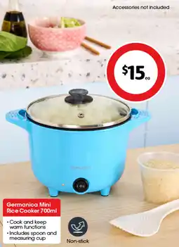 Coles Germanica Mini Rice Cooker offer
