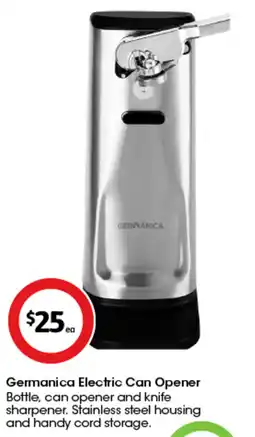 Coles Germanica Electric Can Opener offer