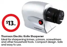 Coles Thomson Electric Knife Sharpener offer