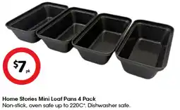 Coles Home Stories Mini Loaf Pans offer
